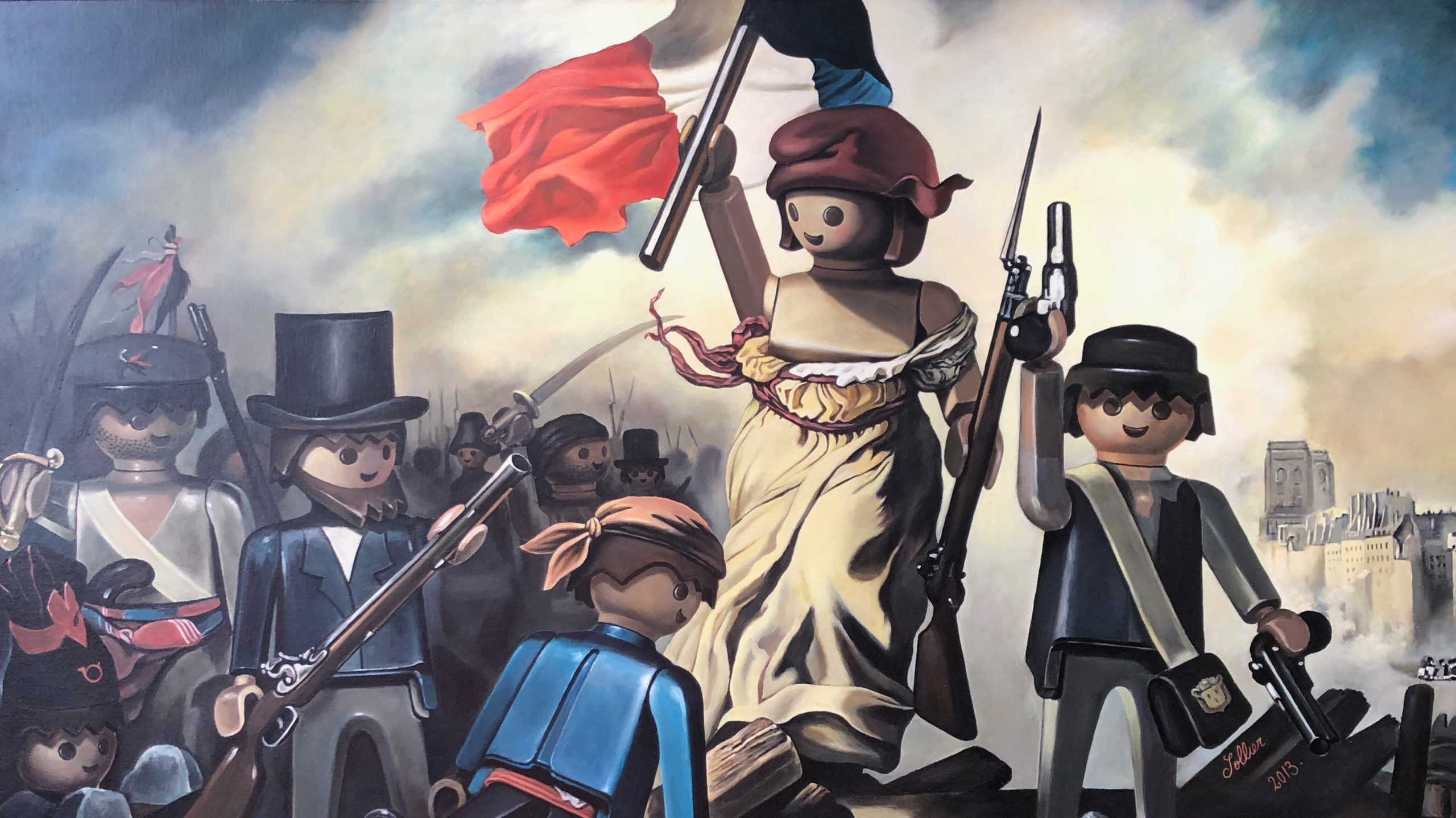 🖼️ Le musée détourné par les Playmobils de Pierre-Adrien Sollier à Coulommiers 🖼️